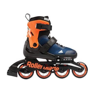 Ролики детские Rollerblade Cube комплект с защитой цвет Оранжевый 3