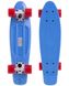 Скейт пенни борд Fish Skateboards Синий 57см (pb24)