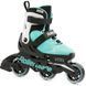 Детские ролики Rollerblade Microblade 3WD aqua-white sa141 фото 1