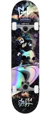 Скейт для трюків Enuff Skully Hologram Black  колір Темно-сірий 2