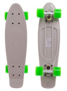 Скейт пенни борд Fish Skateboards цвет Серый 1