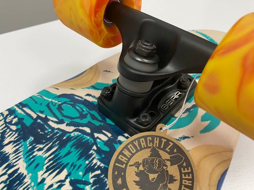 Лонгборд Landyachtz Super Chief 36'' колір Помаранчевий 16