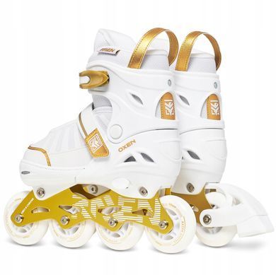 Дитячі ролики Raven Oxen White/Gold колір Золотий 3