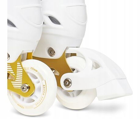 Дитячі ролики Raven Oxen White/Gold колір Золотий 5