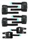 Защита для роликов Raven Dexard Black/Mint st610 фото 2