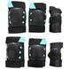 Защита для роликов Raven Dexard Black/Mint st610 фото 1