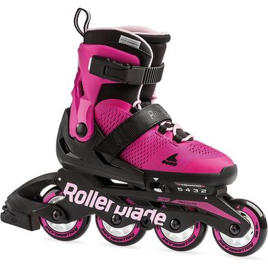 Ролики дитячі Rollerblade Cube комплект з захистом колір Рожевий 2