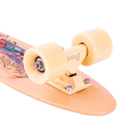 Оригінальний пенні борд Penny Board Original 22" (54см) колір Бежевый/Розовый 3