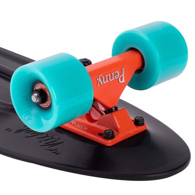 Оригинальный Пенни Борд Penny Board Australia Nickel колір Черно-Голубой 7