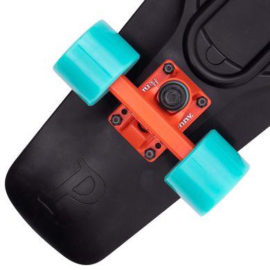 Оригинальный Пенни Борд Penny Board Australia Nickel колір Черно-Голубой 9