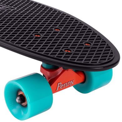 Оригинальный Пенни Борд Penny Board Australia Nickel колір Черно-Голубой 6