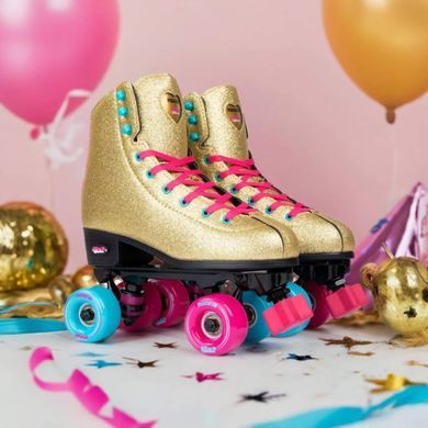 Ролики квады Rookie BUMP Rollerdisco цвет Жёлтый 2