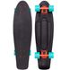 Оригинальный Пенни Борд Penny Board Australia Nickel колір Черно-Голубой 1