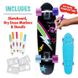 Пенні борд круізер Wipeout Skateboard Lighting Bolt (pb65)