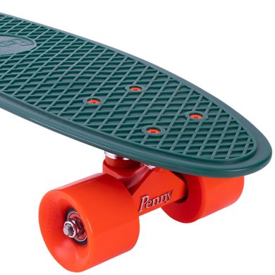 Оригінальний пенні борд Penny Board Original 22" (54см) колір Оливковый / Оранжевый 2