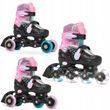 Дитячі ролики Raven Loret Glitter Black/Mint/Pink колір Рожевий 1
