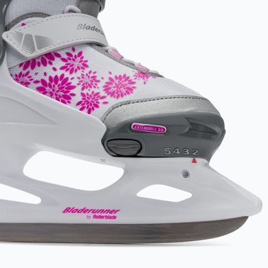 Детские коньки Bladerunner Micro Ice G White/Pink цвет Розовый 8