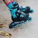 Детские ролики Rollerblade Microblade black-light blue sa154 фото 12