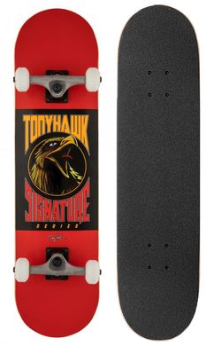 Скейтборд Tony Hawk SS 180+ Complete Logo  цвет Красный 1