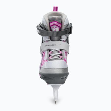 Детские коньки Bladerunner Micro Ice G White/Pink цвет Розовый 5