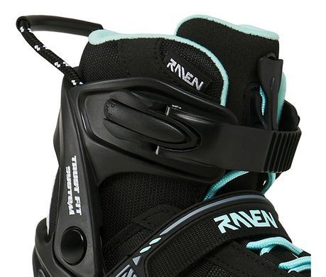 Раздвижные ролики Raven Profession PLUS Black/Mint  цвет Ментол 4