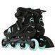 Раздвижные ролики Raven Profession PLUS Black/Mint  dk467 фото 3