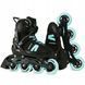 Раздвижные ролики Raven Profession PLUS Black/Mint  dk467 фото 2