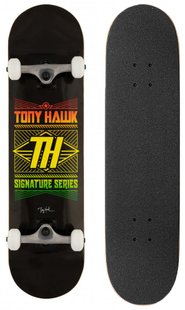 Скейтборд Tony Hawk SS 180+ Complete Logo колір Черный / Коричневый 1