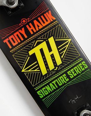 Скейтборд Tony Hawk SS 180+ Complete Logo колір Черный / Коричневый 3