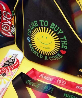 Сумка для роликов квадов Rookie Coca-Cola Sunshine	Black/Yellow (st388)