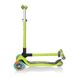 Самокат дитячий 3в1 Globber GO-UP Deluxe Lights Green (gb110)