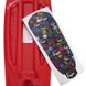 Пенні борд Fish Skateboards з світящими колесами Червоний 57 см (pb40)