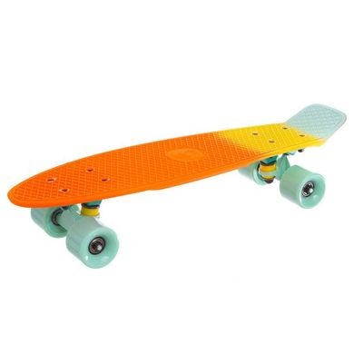 Пенні борд Fish Skateboards матова поверхня колір Помаранчевий 2