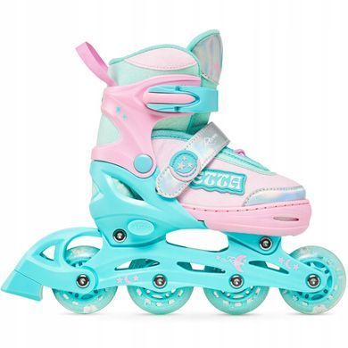 Детские ролики Raven Etta 3в1 Mint/Pink цвет Ментол/Розовый 6