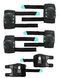 Защита для роликов Raven Dexard Black/Mint st298 фото 2