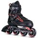 Дитячі ролики Movino Cruzer B2 Black/Red розмір 30-33 (st493)