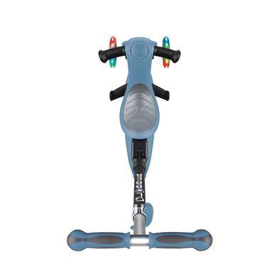 Самокат 3в1 Globber GO-UP Deluxe Lights оригінал колір Сірий 3