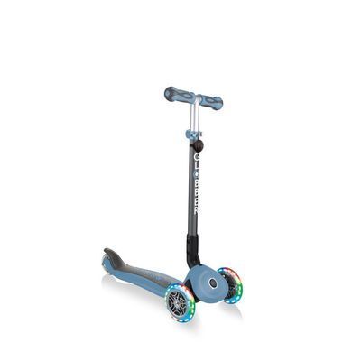 Самокат 3в1 Globber GO-UP Deluxe Lights оригінал колір Сірий 8
