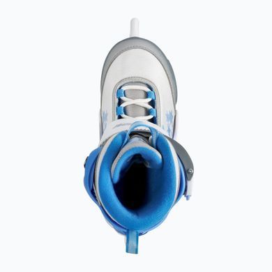 Детские коньки Bladerunner Micro Ice G White/Blue цвет Голубой 5