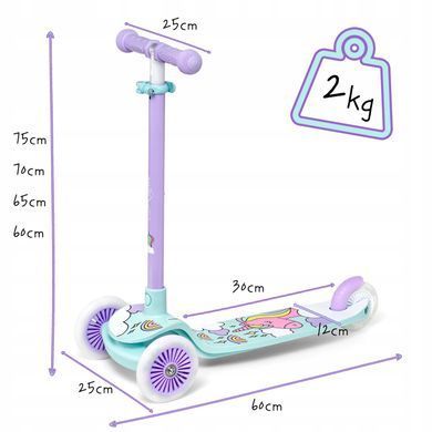 Детский трехколесный Raven Laviana LED Violet/Mint цвет Сиреневый 2
