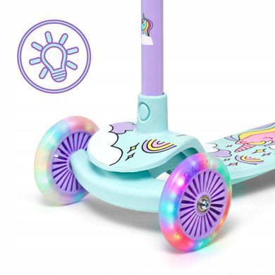 Детский трехколесный Raven Laviana LED Violet/Mint цвет Сиреневый 6