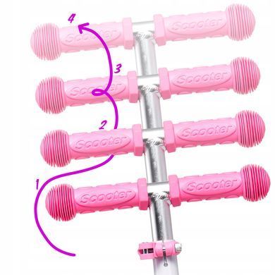 Детский трехколесный Raven Laviana LED White/Pink цвет Розовый 7