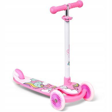 Детский трехколесный Raven Laviana LED White/Pink цвет Розовый 5