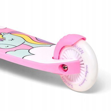 Детский трехколесный Raven Laviana LED White/Pink цвет Розовый 8