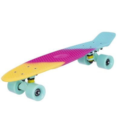 Пенні борд Fish Skateboards матова поверхня колір Ментол 2