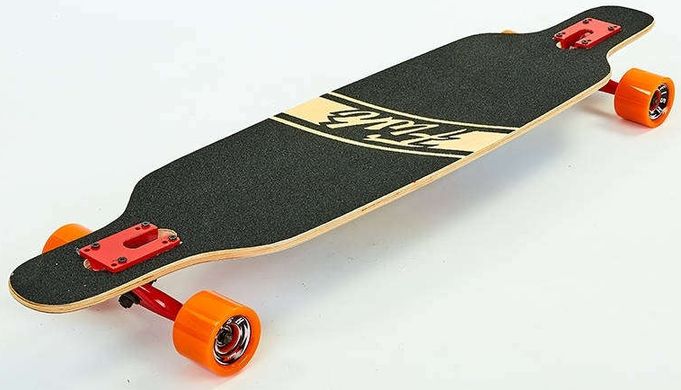 Лонгборд longboard Fish Skateboards колір Червоний 11