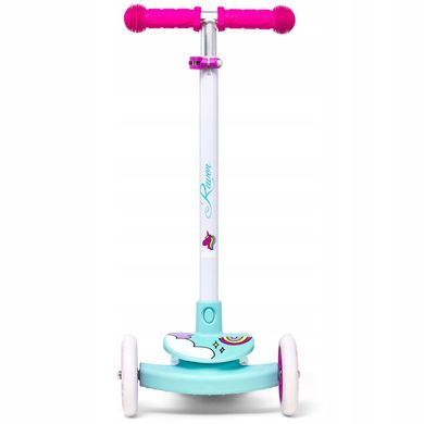 Дитячий самокат Raven Laviana LED Mint/Pink колір Ментол 4