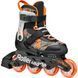 Детские ролики Rollerblade Microblade SL black-orange sa160 фото 1