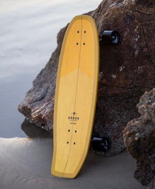 Серф скейт Arbor Carver Surfskate колір Жовтий 6