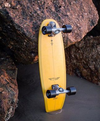 Серф скейт Arbor Carver Surfskate колір Жовтий 5